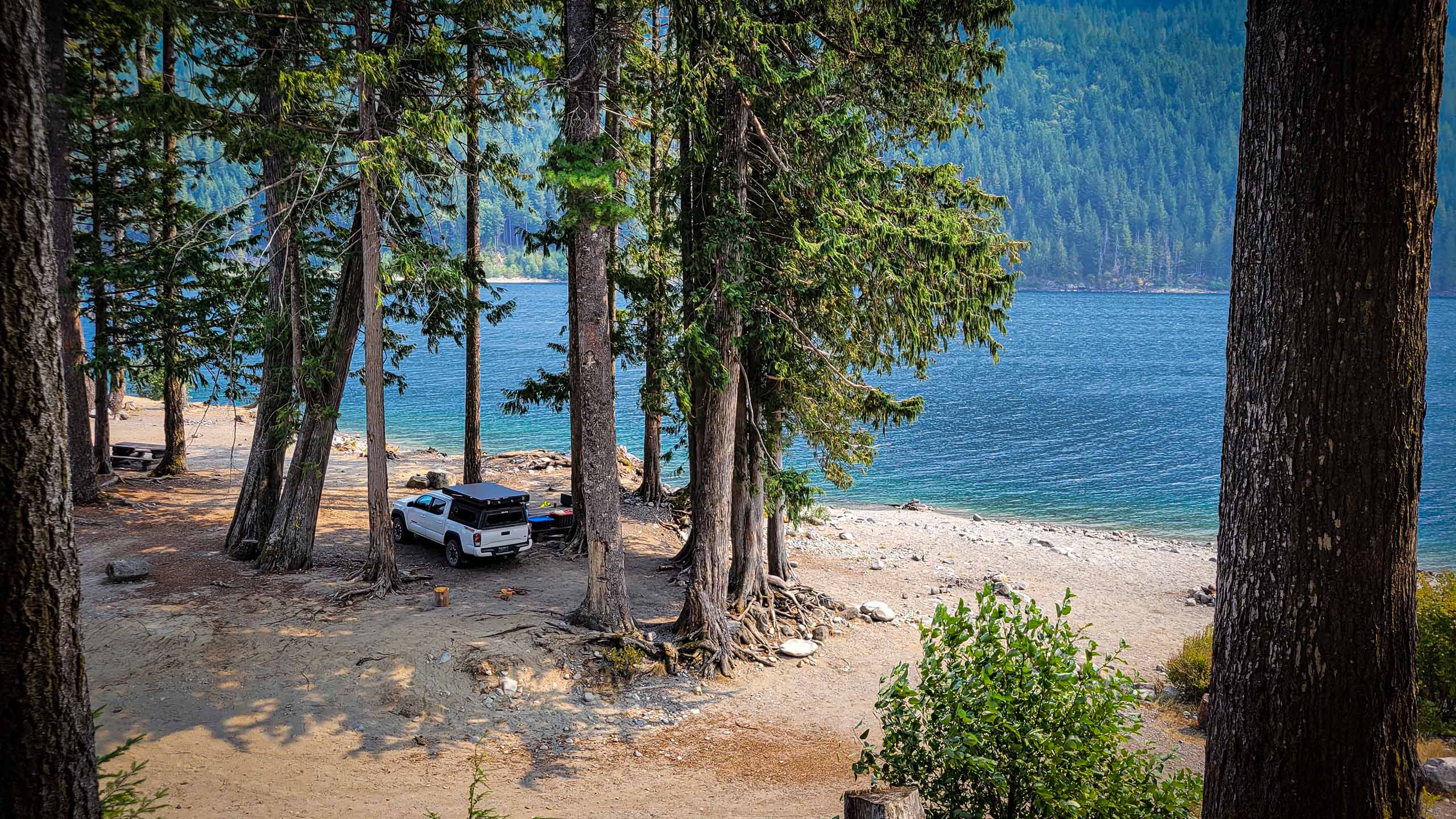 recreational trailer camping