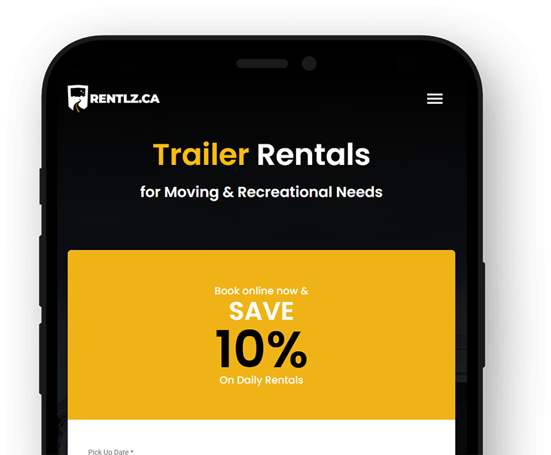 book trailer online rental